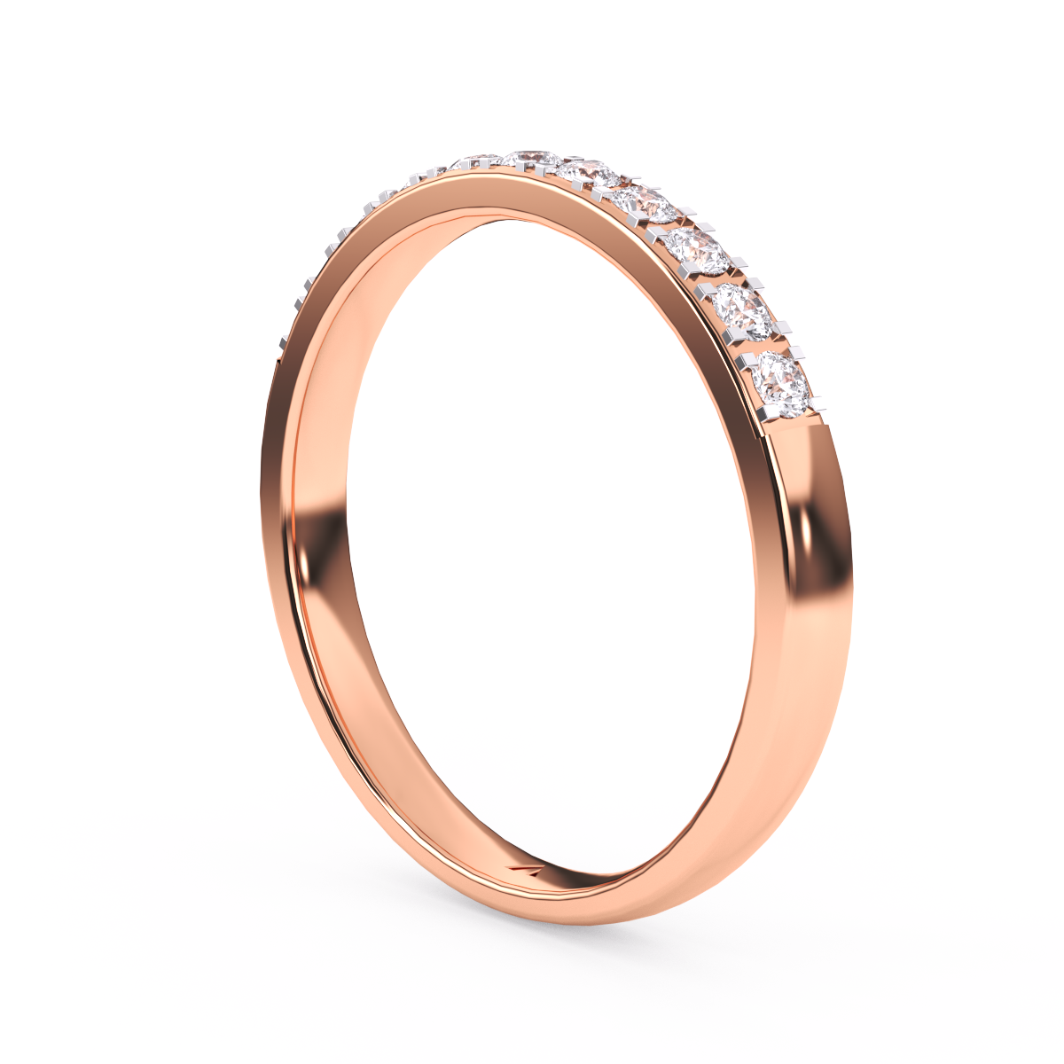 Sparking Half Eternity Matching Bridal Band